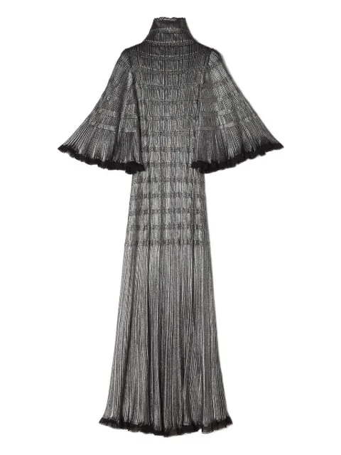 Lanvin high-neck maxi dress Black RWDR0038K079