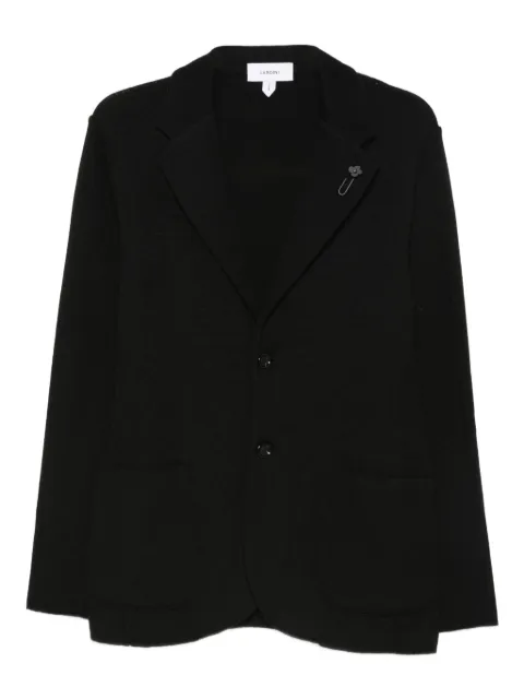Lardini patch-pockets wool blazer Black CNCLJM56CN65000