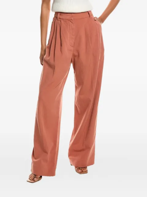 Brunello Cucinelli pleated straight trousers Pink MP052P5763C8639