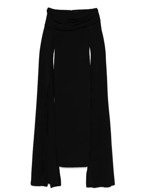 Solace London Nuri maxi dress Black OS45033