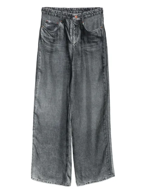 Pierre-Louis Mascia Aloe wide-leg silk trousers Grey ALOESPT12566515240103