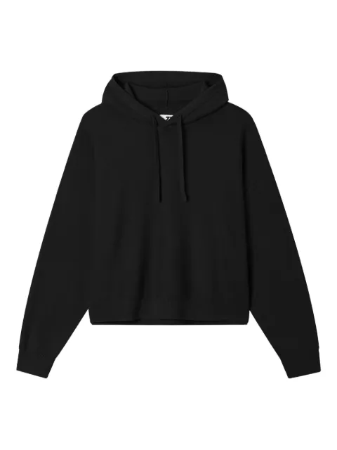 izzue drawstring hoodie Black IZXKNW00471X