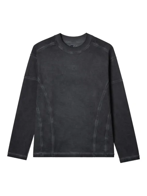 izzue long-sleeve panelled T-shirt Grey IZXLTM00196X