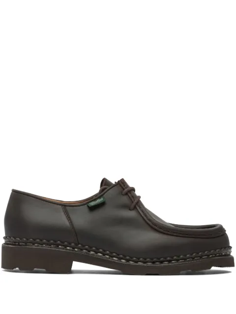 Paraboot leather lace-up loafers Brown 721201TOGOGRINGO