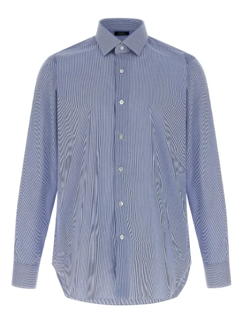 Barba striped shirt Blue I1U12P0150031U0002