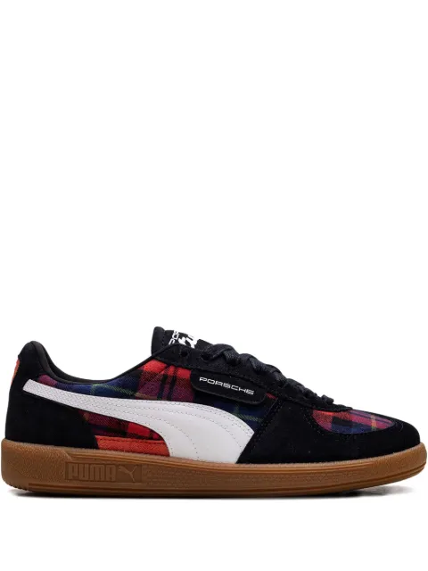 PUMA x Porsche Legacy "Palermo - Tartan - Black/Red" sneakers Black 30841501