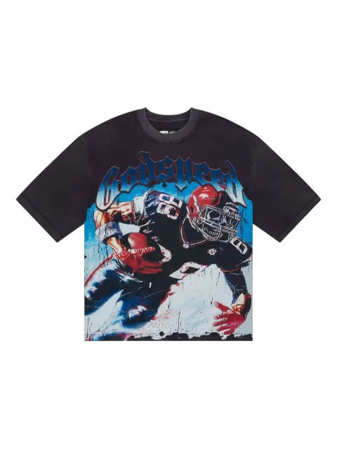 GODSPEED Endzone T-shirt Blue TL0XXYAI