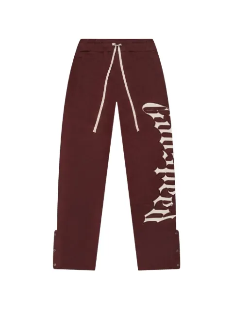 GODSPEED logo track pants Brown WJIE8FFY