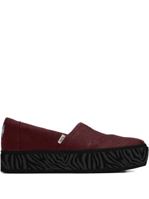 Toms Boardwalk "Red/Black" sneakers Red 10015877