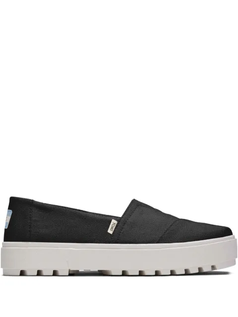 Toms Lug "Black/White" sneakers Black 10015875