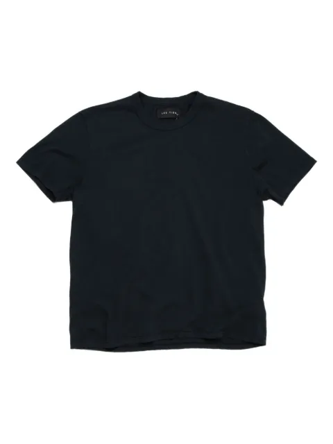 Les Tien binded-neck cotton T-shirt Black CJ2082