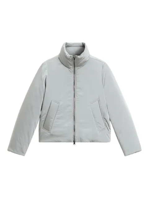 Woolrich turtleneck quilted jacket Blue CFWWOU2097FRUT5185