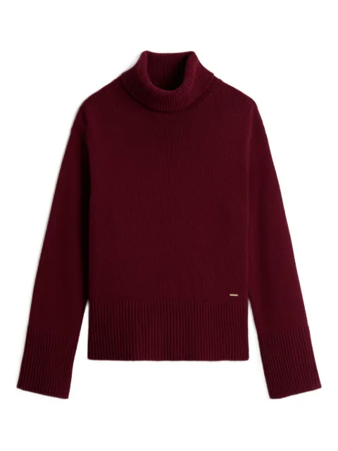 Woolrich turtleneck ribbed sweater Red CFWWKN2006FRUF0469