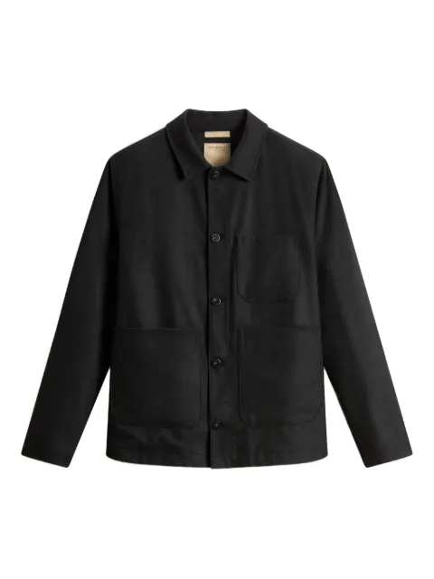 Woolrich Chore shirt jacket Black CFWOOS2025MRUT5180