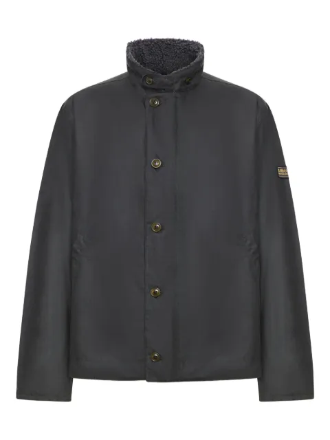 Barbour cotton fleece-lined jacket Grey MWX2504SG51