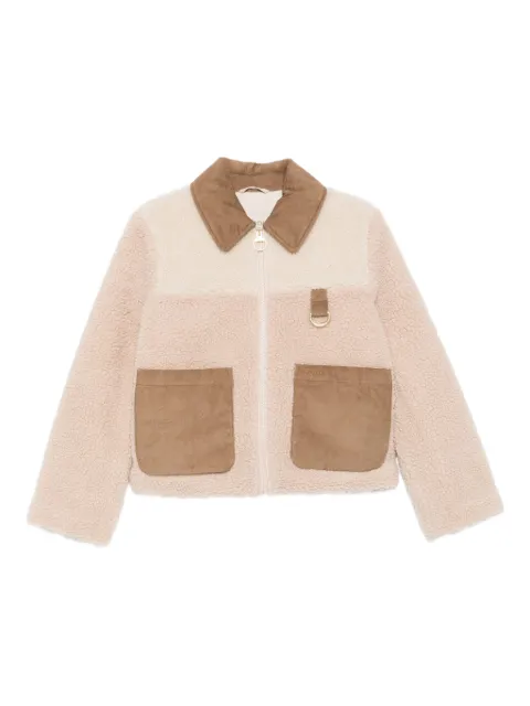 Barbour corduroy-collar jacket Neutrals LFL0080BE11