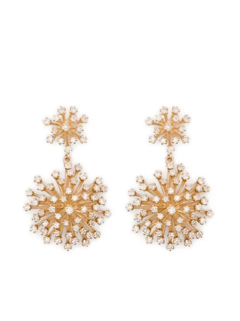 Sydney Evan 14CT yellow gold diamond earrings Gold E00053Y