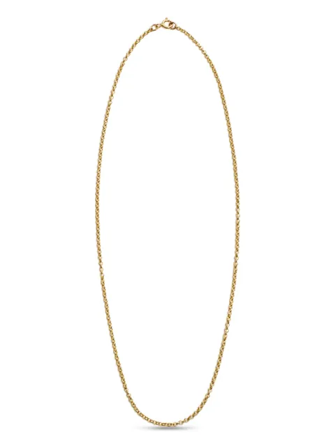 By Pariah 14ct chain necklace with opal pendant Gold BPPS24PE03SPOBPPF2