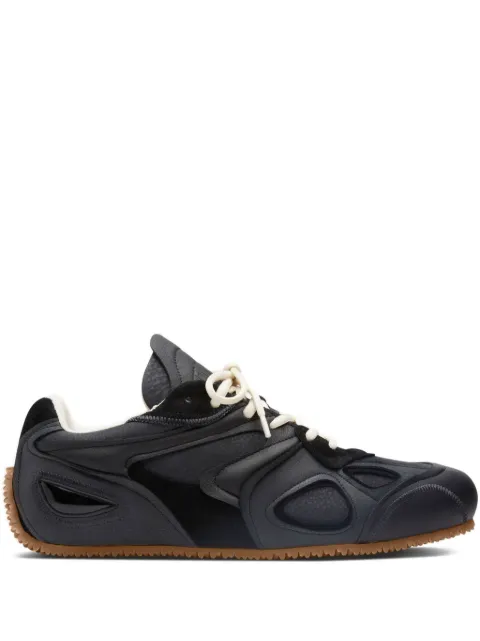 Axel Arigato leather panelled lace-up sneakers Black F3533001