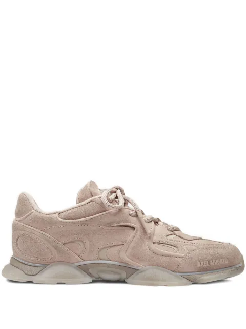Axel Arigato suede panelled lace-up sneakers Pink F3490004
