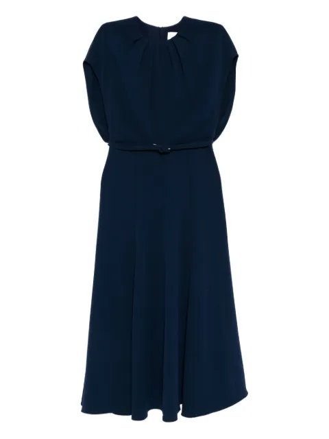 Roland Mouret Cady crepe dress Blue PF25026MAA