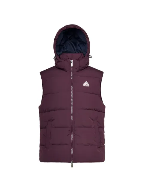 Pyrenex quilted press-stud jacket Purple HMY0215005