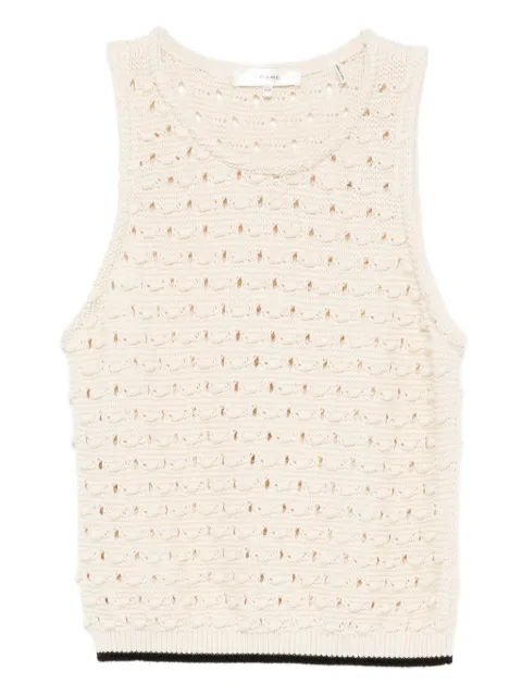 FRAME Bauble tank top Neutrals WE25KSW028A