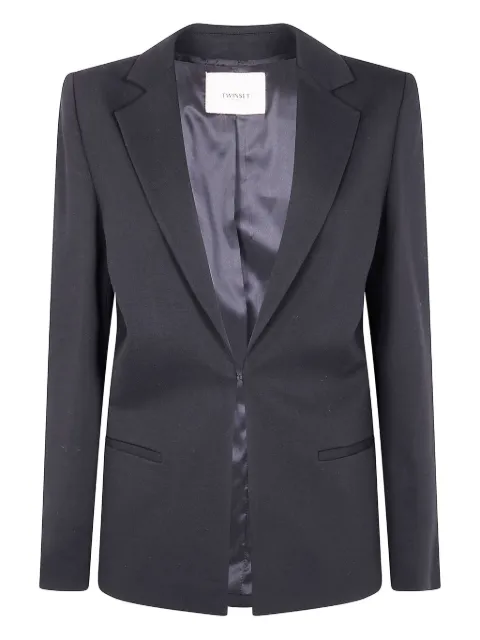 TWINSET single-breasted blazer Black 252TP2601