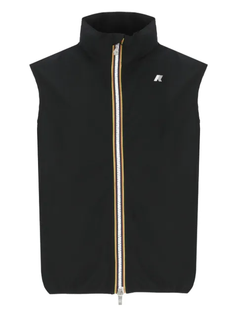K-Way Valen zip-front sleeveless gilet Black K5127SW