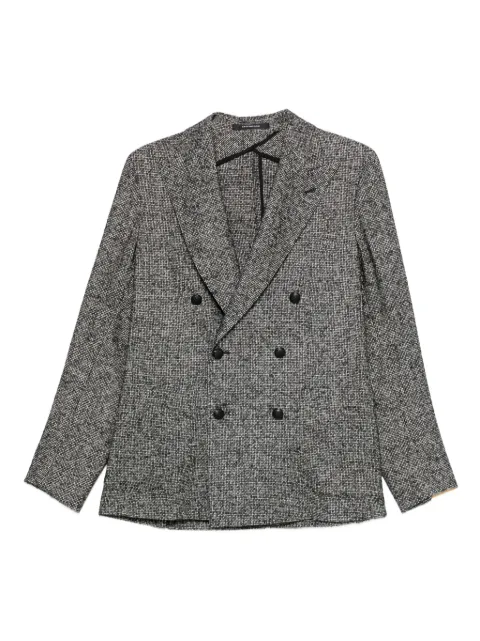 Tagliatore double-breasted textured blazer Grey 1SMC20K340323EN902