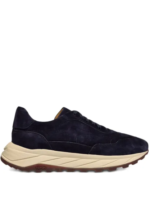 Henderson Baracco suede leather sneakers Blue SHARKS