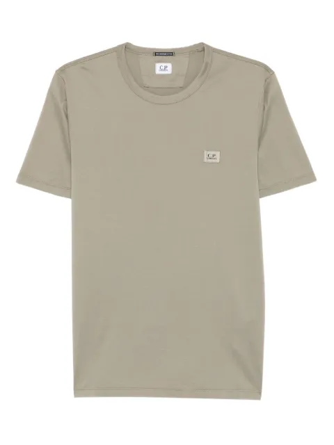 C.P. Company logo-patch cotton T-shirt Green 19CMTS132A006374G