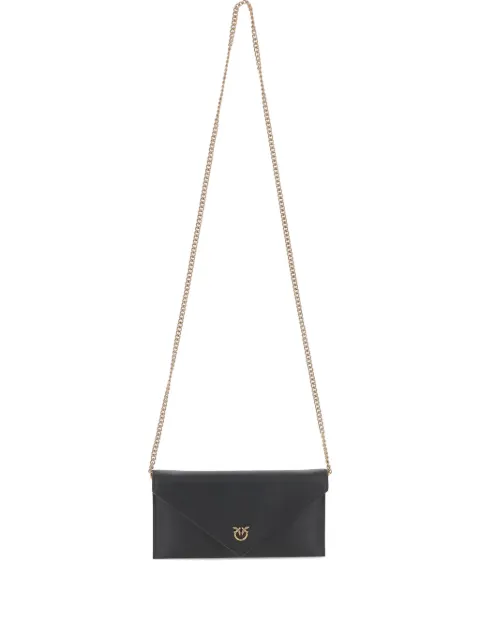 PINKO small chain-strap flap cross body bag Black 105347A0F1