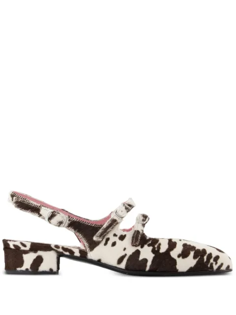 Carel Paris Peche slingback pumps Brown 33312432