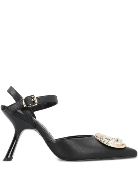 Just Cavalli embellished ankle-strap sandals Black 78RA3S12ZP273
