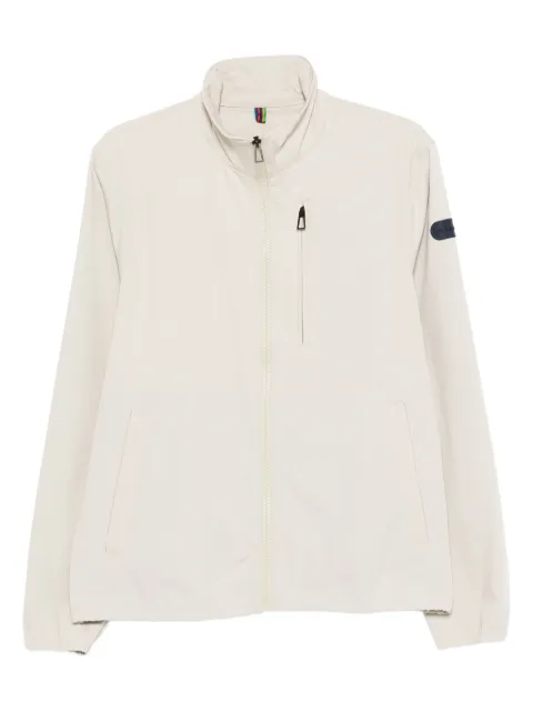PS Paul Smith zip-fastening patch-pocket track jacket Neutrals M2R626ZT22378