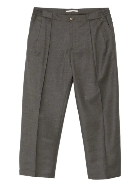 Briglia 1949 Portobellos pleated trousers Grey PORTOBELLOS400120