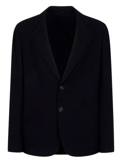 Giorgio Armani single-breasted blazer Blue GM000027TE16775UB115