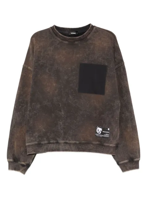 We11done logo-embroidered sweatshirt Brown WDTS225788UCH