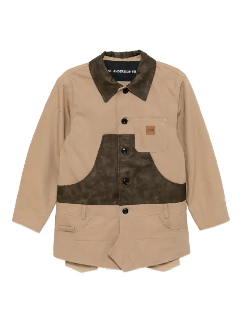 Andersson Bell patchwork jacket Neutrals AWA720W