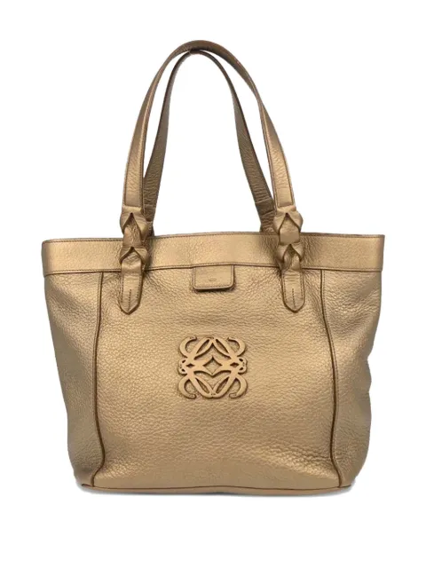 Loewe Pre-Owned 2010s leather tote bag Gold XX92151