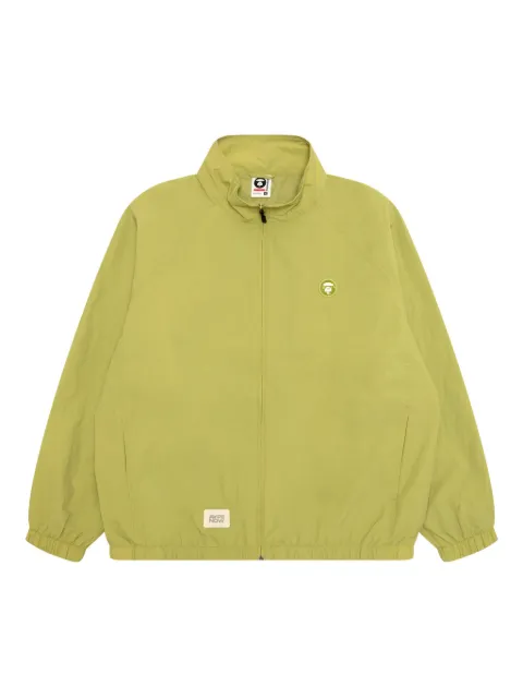 AAPE BY *A BATHING APE® logo-embroidered jacket Yellow ALJ7724XXP
