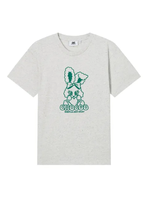 CHOCOOLATE cotton T-shirt Grey B1XTEW00587X