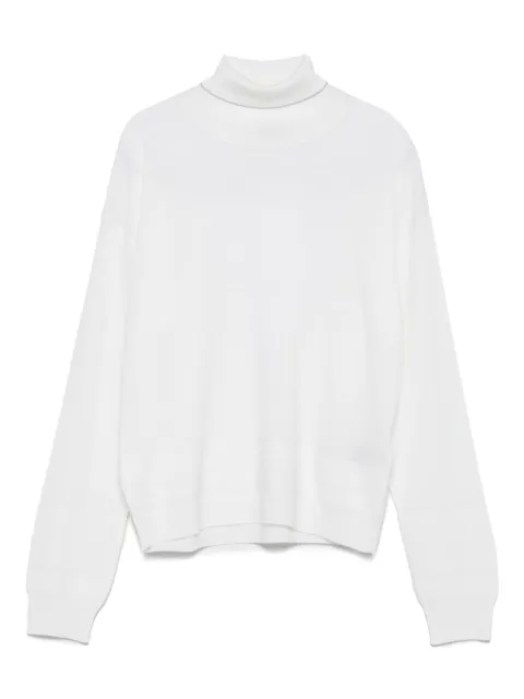 Eleventy turtleneck wool sweater White L81MAGL12MAG0L042