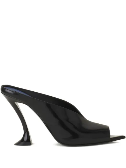 Lanvin Midnight Step sculpted-heel sandals Black FWPUGA0DSPAZH25