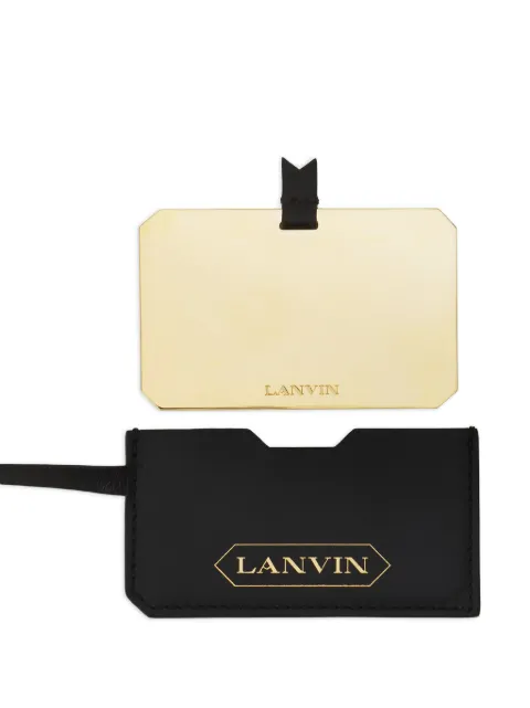 Lanvin cut-out studded bucket bag Black LWBGLQPMOBLOH25