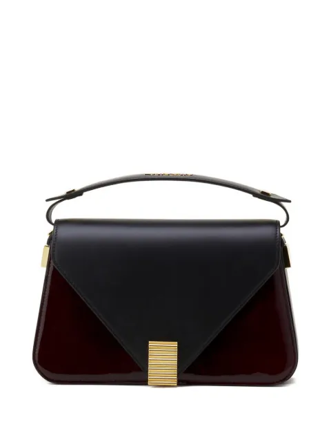 Lanvin small Concerto Arpège flap-front leather crossbody bag Black LWBGBRS2GLCAH25