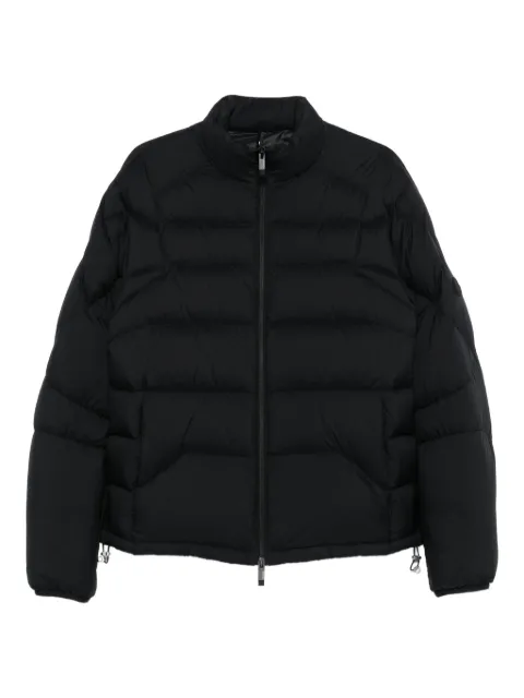 Moncler quilted zip-up jacket Black K20911A00039597YD