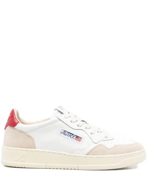 Autry Medalist leather sneakers White AULMLS43