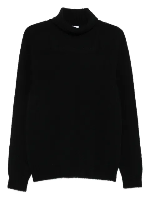 SCAGLIONE turtleneck merino-blend sweater Black UDB030